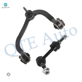 Front Left Upper Control Arm Ball Joint-Sway Bar Link For 2004 2005 Ford F-150 RWD