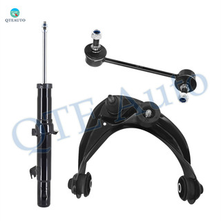 Set of 3 Front Right Upper Control Arm Ball Joint-Sway Bar Link-Suspension Strut Assembly For 2003-2008 Mazda 6