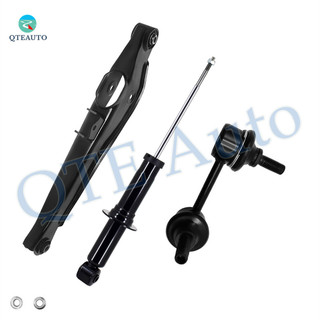 Set of 3 Rear Lower Control Arm-Sway Bar Link-Suspension Strut Assembly For 2007-2009 Jeep Compass