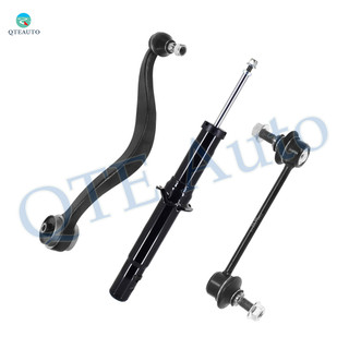 Set of 3 Front Right Lower Rearward Control Arm Ball Joint-Sway Bar Link-Suspension Strut Assembly For 2010-2012 Ford Fusion
