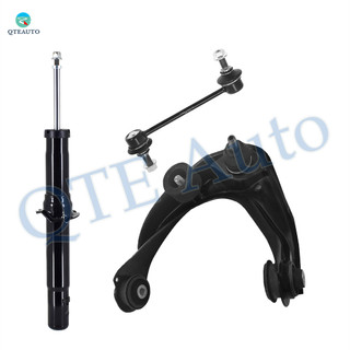 Set of 3 Front Left Upper Control Arm Ball Joint-Sway Bar Link-Suspension Strut Assembly For 2010 2011 Mercury Milan