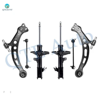 Set of 6 Front Lower Control Arm-Sway Bar Link-Suspension Strut Assembly For 1997 1998 Toyota Avalon