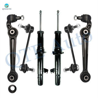 Set of 6 Front Lower Forward Control Arm Ball Joint-Sway Bar Link-Suspension Strut Assembly For 2009-2012 Lincoln MKZ