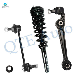 Set of 3 Front Lower Forward Control Arm Ball Joint-Sway Bar Link-Quick Complete Strut-Coil Spring Assembly For 2010-2012 Lincoln MKZ AWD