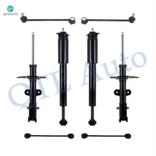 Set of 8 Front Sway Bar Link-Suspension Strut Assembly-Rear Sway Bar Link-Complete Shock Absorber Kit For 2004-2008 Chrysler Pacifica