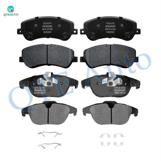 Set of 8 Front-Rear Ceramic Brake Pad Kit For 2015 Mercedes-Benz GLK350 4Matic Base