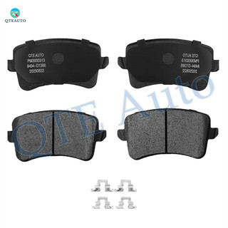 Rear Ceramic Brake Pad Kit For 2009-2016 Audi A4 Quattro