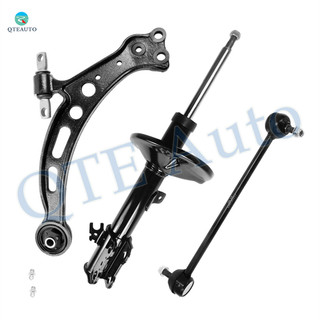 Set of 3 Front Left Lower Control Arm-Sway Bar Link-Suspension Strut Assembly For 1999-2003 Lexus RX300