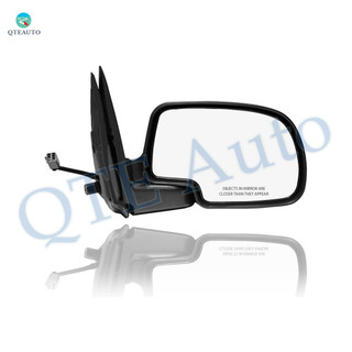 Right Passenger Side Mirror, Power Adjust Non-Heated Paintable Manual Folding For 1999-2002 Chevrolet Silverado 1500 Without Signal Light, Blind Spot Monitor, Memory & Auto-Dimming