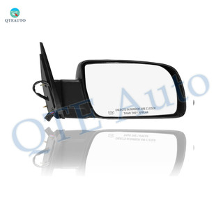 Right Passenger Side Mirror, Power Adjust Heated Paintable Manual Folding For 1992-1999 Chevrolet K1500 Suburban Without Signal Light, Blind Spot Monitor, Memory & Auto-Dimming