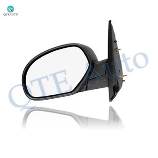 Left Driver Side Mirror, Manual Non-Heated Textured Black Manual Folding For 2007-2013 Chevrolet Silverado 1500 Without Signal Light, Blind Spot Monitor, Memory & Auto-Dimming
