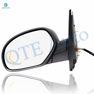 Left Driver Side Mirror, Power Adjust Heated Manual Folding For 2007-2013 Chevrolet Suburban 2500 With Signal Light; Without Blind Spot Monitor, Memory & Auto-Dimming
