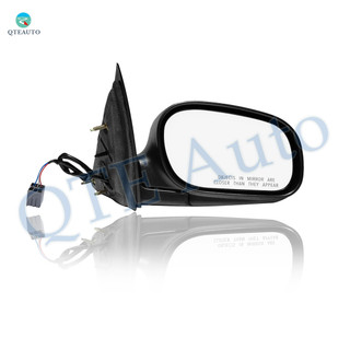 Right Passenger Side Mirror, Power Non-Heated Paintable Manual Folding For 1998-2001 2003-2008 Ford Crown Victoria Without Signal Light, Blind Spot Monitor, Memory & Auto-Dimming