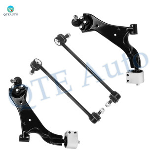 Set of 4 Front Lower Control Arm Ball Joint-Sway Bar Link For 2010-2017 GMC Terrain