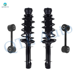 Set of 4 Front Sway Bar Link-Quick Complete Strut-Coil Spring Assembly For 2001-2010 Volkswagen Beetle
