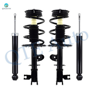 Set 4 Front Quick Complete Strut- Coil Spring-Rear Shock For 2016 Nissan Murano Hybrid