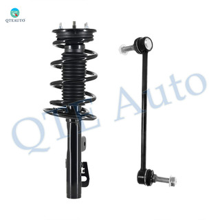 Front Right Sway Bar Link-Quick Complete Strut-Coil Spring Assembly For 2010-2012 Ford Flex