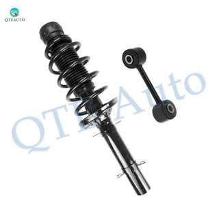 Front Sway Bar Link-Quick Complete Strut-Coil Spring Assembly For 2003-2005 Volkswagen Beetle