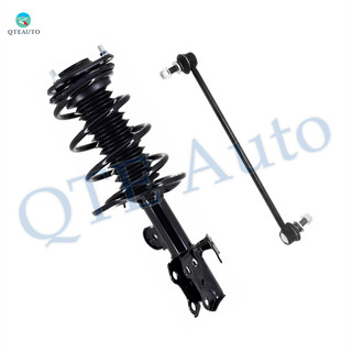 Front Left Sway Bar Link-Quick Complete Strut-Coil Spring Assembly For 2011-2016 Scion TC