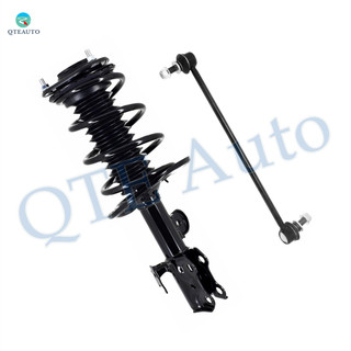 Front Right Sway Bar Link-Quick Complete Strut-Coil Spring Assembly For 2011-2016 Scion TC