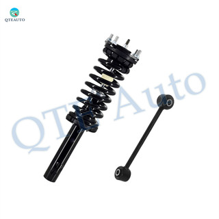 Front Left Sway Bar Link-Quick Complete Strut-Coil Spring Assembly For 2006-2010 Jeep Commander