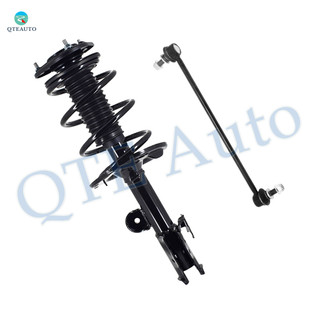 Front Left Sway Bar Link-Quick Complete Strut-Coil Spring Assembly For 2006-2008 Toyota RAV4