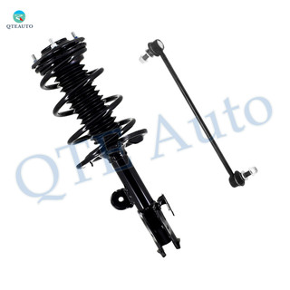 Front Left Sway Bar Link-Quick Complete Strut-Coil Spring Assembly For 2013-2018 Toyota RAV4