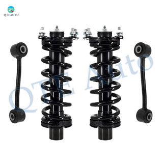 Set of 4 Front Sway Bar Link-Quick Complete Strut-Coil Spring Assembly For 2007-2011 Dodge Nitro