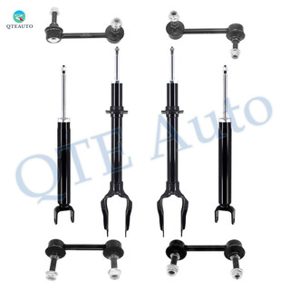 Set of 8 Front Sway Bar Link-Suspension Strut Assembly-Rear Sway Bar Link-Shock Absorber For 2011-2015 Dodge Durango