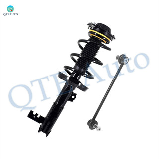 Front Left Sway Bar Link-Quick Complete Strut-Coil Spring Assembly For 2018-2020 GMC Terrain