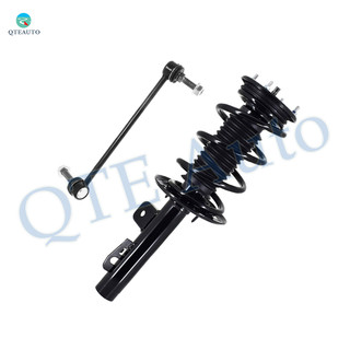 Front Left Sway Bar Link-Quick Complete Strut-Coil Spring Assembly For 2010 2011 Ford Taurus