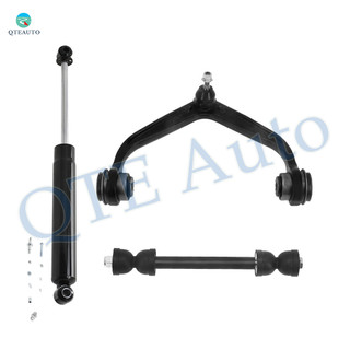 Set of 3 Front Upper Control Arm Ball Joint-Sway Bar Link-Steering Damper For 2011-2015 Chevrolet Silverado 2500 HD