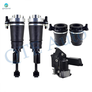 Full Set Air Suspension Compressor Pump-Front Air Suspension Spring Strut-Rear Air Suspension Spring Bag For 2003-2006 Lincoln Navigator