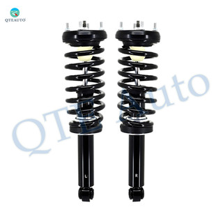 Pair of 2 Rear L-R Quick Complete Strut-Coil Spring For 2000-2002 Jaguar S-Type