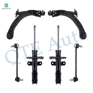 Set of 6 Front Lower Control Arm Ball Joint-Sway Bar Link-Suspension Strut Assembly For 2008-2010 Chevrolet HHR