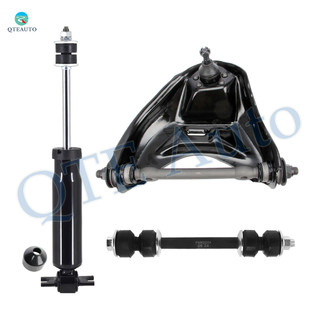Set of 3 Front Right Upper Control Arm Ball Joint-Sway Bar Link-Shock Absorber For 1982-2003 Chevrolet S10