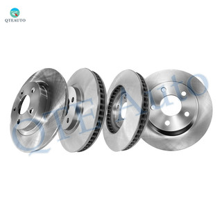 Set of 4 Front 303mm-Rear 297.7mm Brake Disc Rotors For 2003-2005 Buick Park Avenue