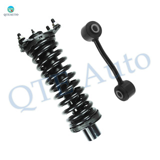 Front Left Sway Bar Link-Quick Complete Strut-Coil Spring Assembly For 2005 2006 Jeep Liberty