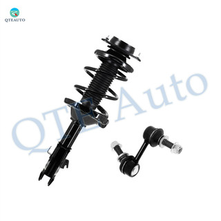 Front Left Sway Bar Link-Quick Complete Strut-Coil Spring Assembly For 2017 2018 Subaru Forester 2.5i