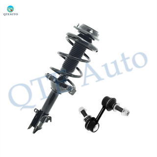 Front Left Sway Bar Link-Quick Complete Strut-Coil Spring Assembly For 2013 2014 Subaru Outback H6 H4