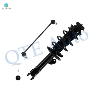 Front Right Sway Bar Link-Quick Complete Strut-Coil Spring Assembly For 2012-2015 Toyota Prius C