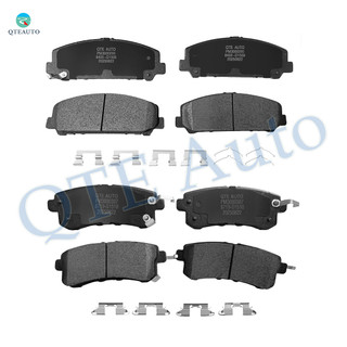Set of 8 Front-Rear Ceramic Brake Pad Kit For 2011-2013 Infiniti QX56