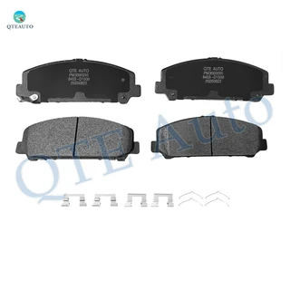 Front Ceramic Brake Pad Kit For 2014-2024 Infiniti QX80