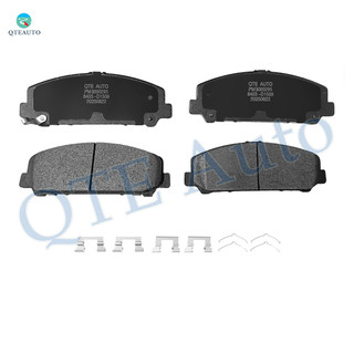 Front Ceramic Brake Pad Kit For 2011-2015 2017-2024 Nissan Titan