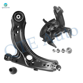 Front Left Lower Control Arm Ball Joint-Suspension Knuckle Assembly For 1999-2006 Volkswagen Golf
