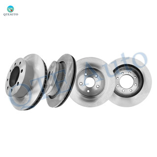 Set of 4 Front 353mm-Rear 352mm Brake Disc Rotors For 2006-2008 Dodge RAM 1500