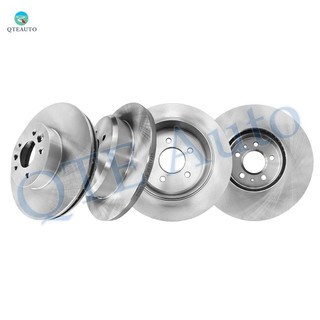 Set of 4 Front 316mm-Rear 285mm Brake Disc Rotors For 1998-2002 Mercury Grand Marquis