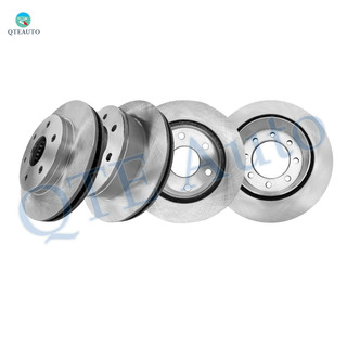 Set of 4 Front 305mm-Rear 330mm Brake Disc Rotors For 2003-2005 Chevrolet Express 2500