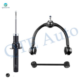 Set of 3 Front Upper Control Arm Ball Joint-Sway Bar Link-Suspension Strut Assembly For 2006-2010 Jeep Commander