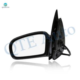 Left Driver Side Mirror, Power Adjust Non-Heated Paintable Non-Folding For 1995-2004 Chevrolet Cavalier